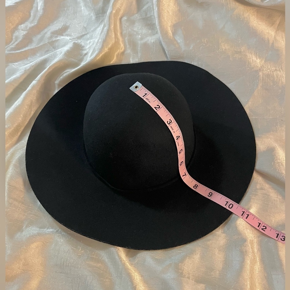 World Market 100% Wool Classic Black Hat